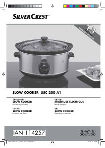 Mode d’emploi SilverCrest IAN 114257 Mijoteuse