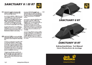 Manual Jack Wolfskin Sanctuary II RT Tent