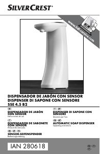 Manual de uso SilverCrest IAN 280618 Dispensador de jabón