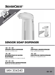 Handleiding SilverCrest IAN 304340 Zeepdispenser