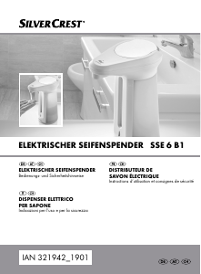 Mode d’emploi SilverCrest IAN 321942 Distributeur de savon