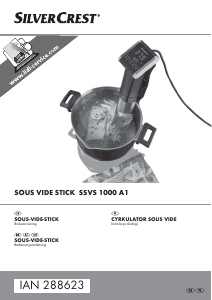 Bruksanvisning SilverCrest IAN 288623 Sous vide-cirkulator