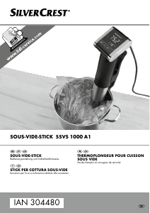 Manuale SilverCrest IAN 304480 Circolatore sous vide