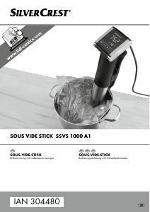 Bruksanvisning SilverCrest IAN 304480 Sous vide-cirkulator
