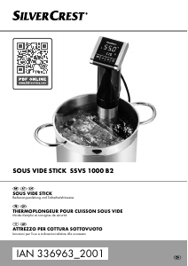 Manuale SilverCrest IAN 336963 Circolatore sous vide