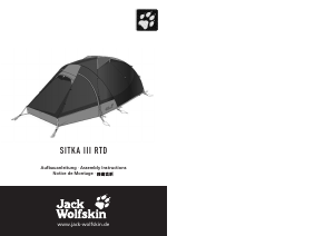 Manual Jack Wolfskin Stika III RTD Tent