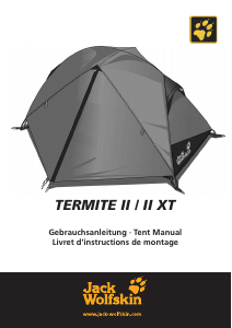 Handleiding Jack Wolfskin Termite II Tent