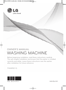Manual LG F14A8RD5 Dryer