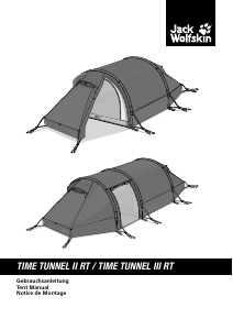 Manual Jack Wolfskin Time Tunnel III RT Tent
