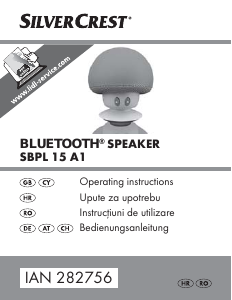 Priručnik SilverCrest IAN 282756 Zvučnik