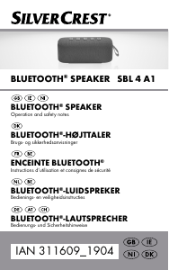 Brugsanvisning SilverCrest IAN 311609 Højttaler
