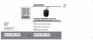 Manual SilverCrest IAN 331703 Altifalante