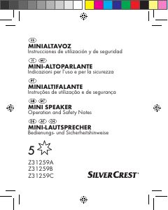 Manual SilverCrest IAN 75983 Altifalante