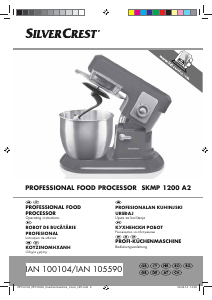 Manual SilverCrest IAN 100104 Mixer cu vas
