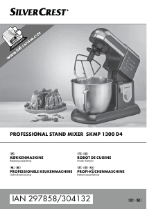 Handleiding SilverCrest IAN 297858 Standmixer