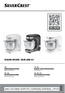 Handleiding SilverCrest IAN 331069 Standmixer