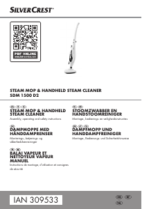 Brugsanvisning SilverCrest IAN 309533 Damprenser
