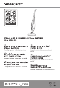 Priročnik SilverCrest IAN 326917 Parni čistilnik