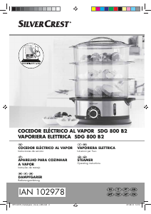 Manual de uso SilverCrest IAN 102978 Vaporera