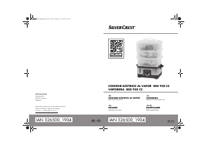 Manuale SilverCrest IAN 326500 Vaporiera