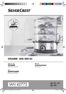 Εγχειρίδιο SilverCrest IAN 42772 Ατμομάγειρας