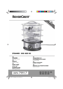 Használati útmutató SilverCrest IAN 79917 Párolóedény