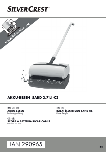 Mode d’emploi SilverCrest IAN 290965 Balayeuse