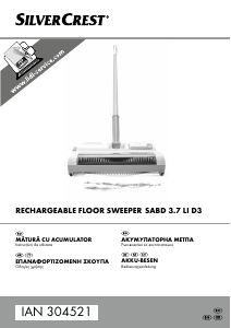 Manual SilverCrest IAN 304521 Mașină de măturat