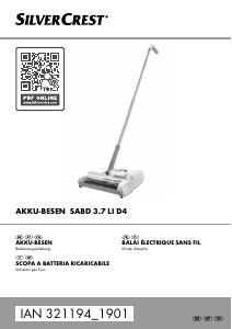 Mode d’emploi SilverCrest IAN 321194 Balayeuse