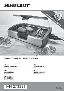 Bruksanvisning SilverCrest IAN 273281 Bordgrill