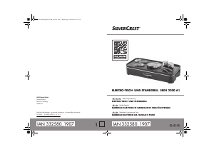 Manuale SilverCrest IAN 332580 Griglia da tavolo