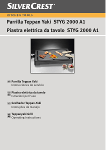 Manual SilverCrest IAN 64786 Table Grill