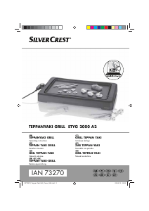 Instrukcja SilverCrest IAN 73270 Grill stołowy