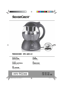 Manuale SilverCrest IAN 90246 Macchina per tè