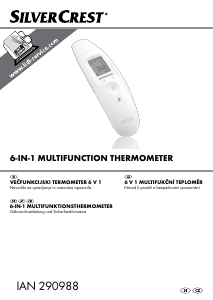 Priročnik SilverCrest IAN 290988 Termometer