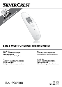 Brugsanvisning SilverCrest IAN 290988 Termometer