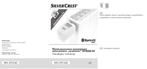 Vadovas SilverCrest IAN 291540 Termostatas