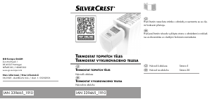 Návod SilverCrest IAN 339465 Termostat