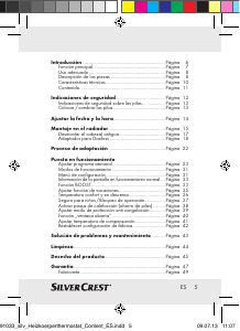 Manual de uso SilverCrest IAN 91033 Termostato