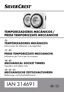Manual de uso SilverCrest IAN 314691 Interruptor horario