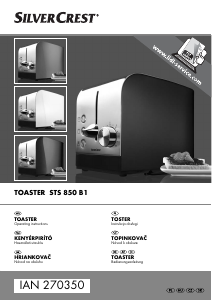 Instrukcja SilverCrest IAN 270350 Toster