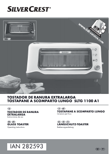 Manuale SilverCrest IAN 282593 Tostapane