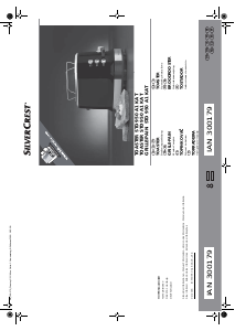 Mode d’emploi SilverCrest IAN 300179 Grille pain