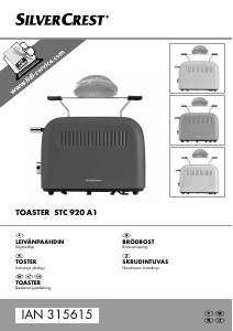 Käyttöohje SilverCrest IAN 315615 Paahdin