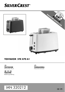 Manual de uso SilverCrest IAN 320212 Tostador