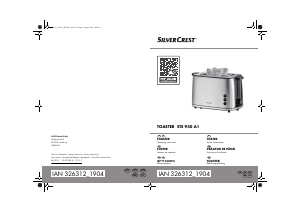 Manual SilverCrest IAN 326312 Toaster