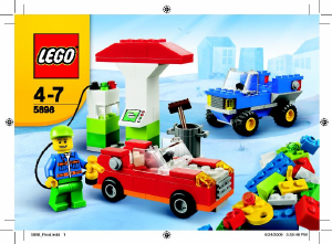 Handleiding Lego set 5898 Bricks and More Cars building set