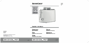 Instrukcja SilverCrest IAN 331536 Toster
