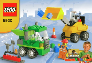 Manual de uso Lego set 5930 Bricks and More Set de construcción de carreteras
