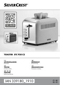 Vadovas SilverCrest IAN 339180 Skrudintuvas